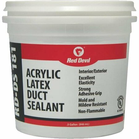 RED DEVIL 0.5gal Duct Sealant 0841DS